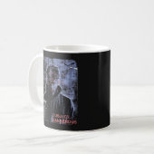 Mug Ciblé - Techno-Brutalist Streetwear Design (Devant gauche)