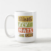 Mug Cicada Sing Fly Mate Die (Gauche)