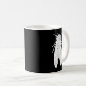 Mug Cicadas Brood X Summer Magicicada Funny Retro Cic (Devant droit)