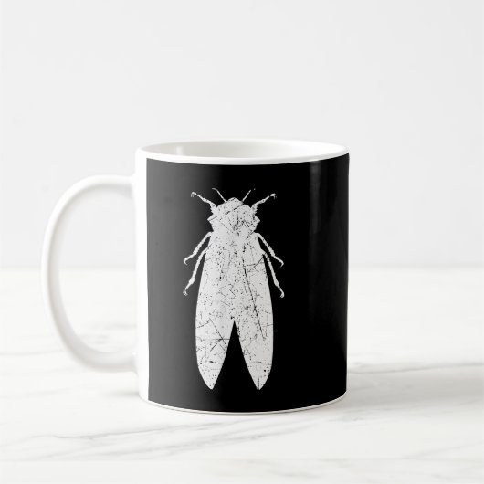 Mug Cicadas Brood X Summer Magicicada Funny Retro Cic (Gauche)