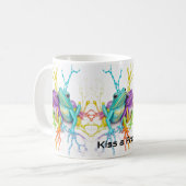 Mug Cie de Besties de grenouille vibrante enchantée (Devant gauche)