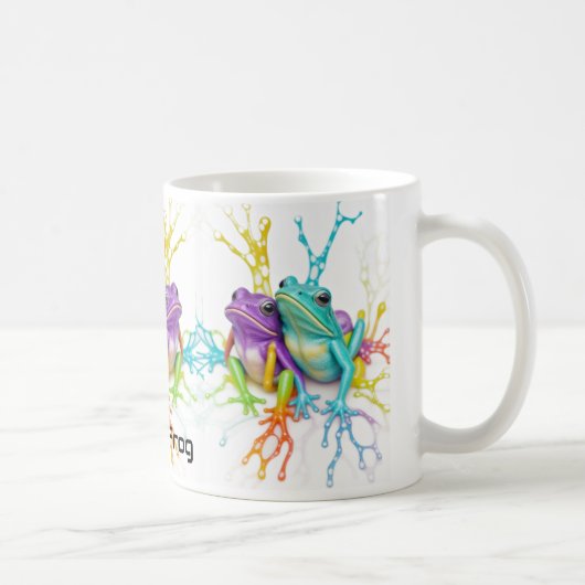 Mug Cie de Besties de grenouille vibrante enchantée (Droite)