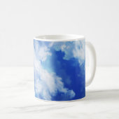Mug Ciel abstrait vibrant (Devant droit)
