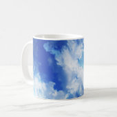 Mug Ciel abstrait vibrant (Devant gauche)