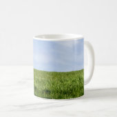 Mug Ciel Bleu Et Herbe Verte (Devant droit)
