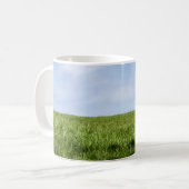 Mug Ciel Bleu Et Herbe Verte (Devant gauche)
