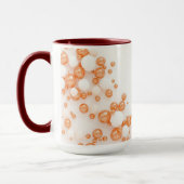 Mug Ciel Bleu Glacé Bulle de Cuivre (Gauche)