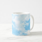 Mug Ciel bleu nuages (Devant droit)