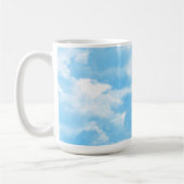 Mug Ciel bleu nuages (Gauche)