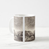 Mug Ciel d'astronomie antique avec soleil par Allain M (Devant gauche)