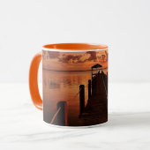 Mug Ciel de coucher du soleil (Devant gauche)