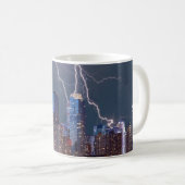 Mug Ciel de New York éclairé (Devant droit)
