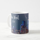 Mug Ciel de New York éclairé (Devant gauche)