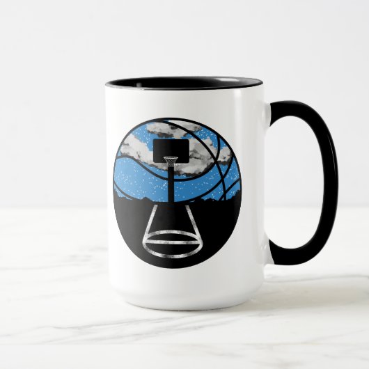 Mug Ciel de nuit de basketball (Droite)