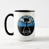 Mug Ciel de nuit de basketball (Gauche)