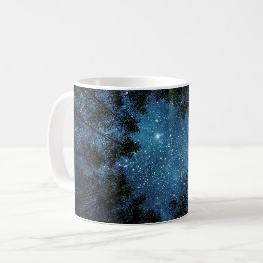 Mug Ciel étoilé, Voie Lactée. (Devant gauche)