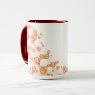 Mug Ciel Glacé Bleu Cuivre Bulles
