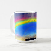 Mug Ciel lumineux arc-en-ciel (Devant gauche)