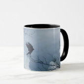 Mug Ciel Lune Et Corbeau (Devant droit)