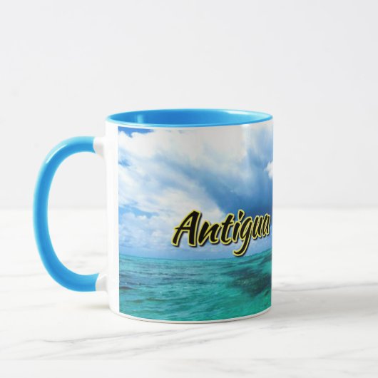 Mug Ciel marin d'Antigua-et-Barbuda (Gauche)