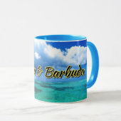 Mug Ciel marin d'Antigua-et-Barbuda (Devant droit)
