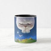 Mug Ciel nocturne avec chat (Centre)