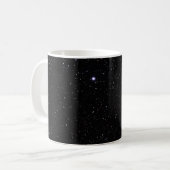 Mug Ciel nocturne avec étoiles (Devant gauche)