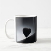 Mug Ciel nocturne en forme de coeur clair de lune (Gauche)