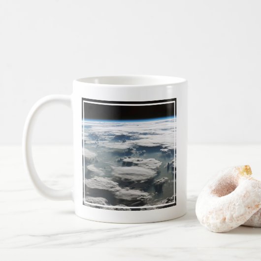 Mug Ciel orageux au-dessus de l'Amazonie (Avec donut)