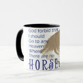 Mug Ciel sans chevaux (Devant gauche)