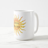 Mug Ciel Soleil Brille Clair (Devant droit)