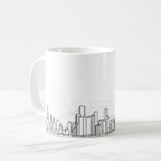 Mug Ciel urbain (Devant gauche)