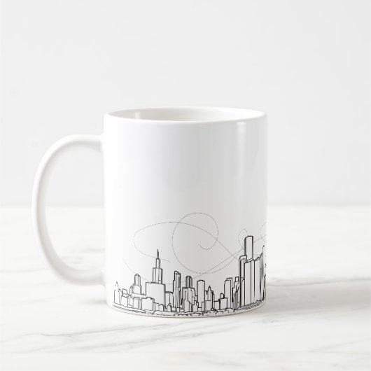 Mug Ciel urbain (Gauche)
