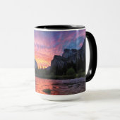 Mug Ciel vibrant | Yosemite Valley (Devant droit)