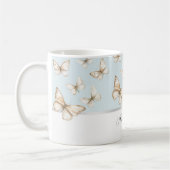 Mug Cieux bleus et papillons  (Gauche)