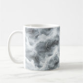 Mug Cieux gris orageux éclair (Gauche)