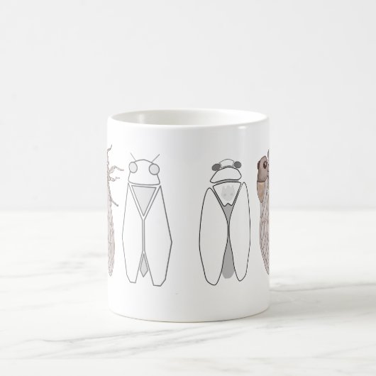 Mug Cigales design Provence. (Centre)