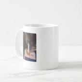 Mug Cigarette Kitten Drôle Fumer Mème Chat Stud Cervea (Devant gauche)