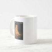 Mug Cigarette Kitten Drôle Fumer Mème Chat Stud Cervea (Devant gauche)