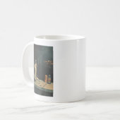 Mug Cigarette Kitten Drôle Fumer Mème Chat Stud Cervea (Devant gauche)