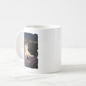 Mug Cigarette Kitten Drôle Fumer Mème Chat Stud Cervea (Devant gauche)