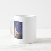 Mug Cigarette Kitten Drôle Fumer Mème Chat Stud Cervea (Devant gauche)