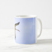 Mug cigogne blanche européenne (Devant droit)