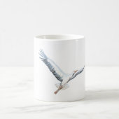 Mug cigogne blanche volant (Centre)