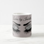 Mug Cils - argent de gris de Smokey (Centre)