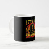 Mug Cimetière de citrouilles Halloween dévasté (Devant gauche)