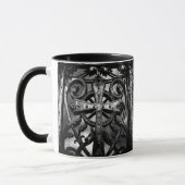 Mug Cimetière gothique croix celtique en fer forgé au  (Gauche)