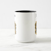 Mug Cimier de Hufflepuff | Ajouter Votre Nom (Centre)