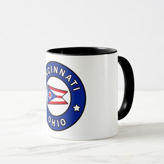 Mug Cincinnati Ohio (Devant droit)