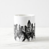 Mug Cincinnati Ohio Skyline BW (Centre)